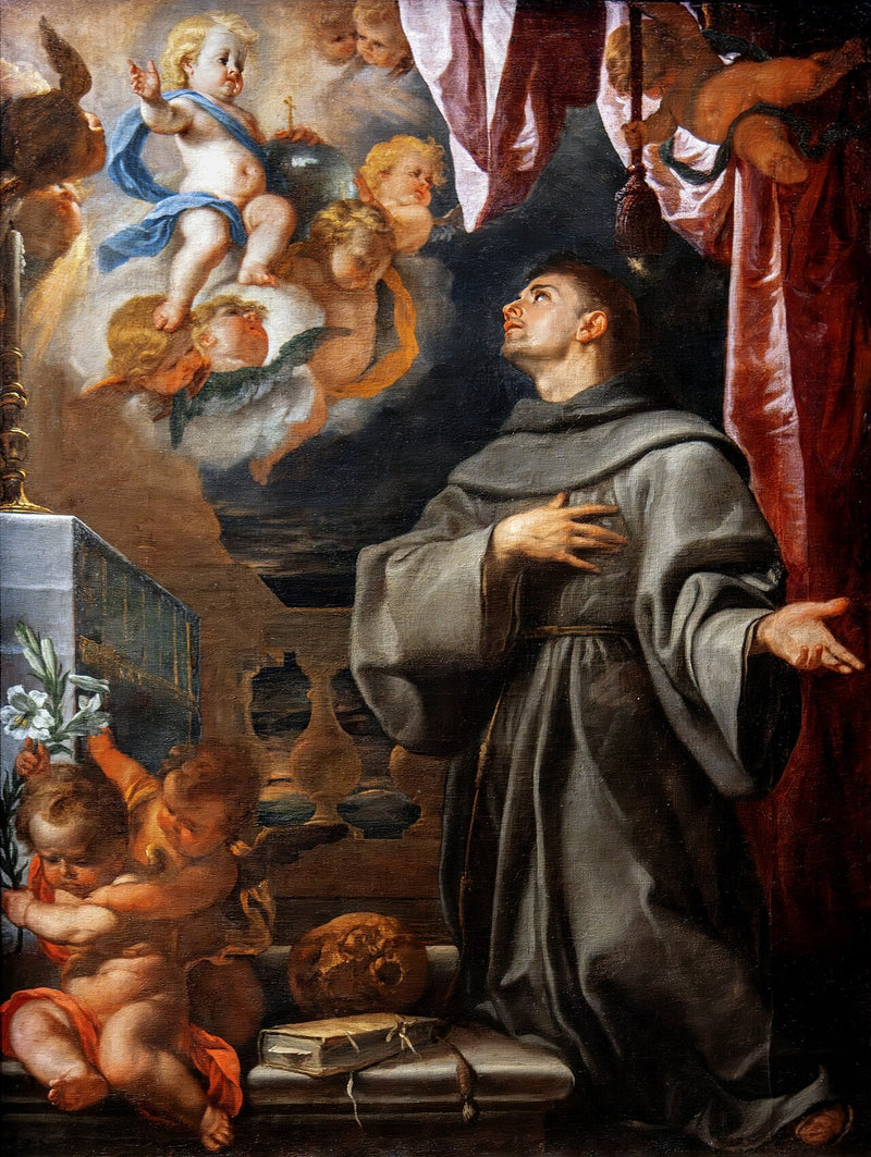 The Vision of Saint Anthony - Claudio Coello