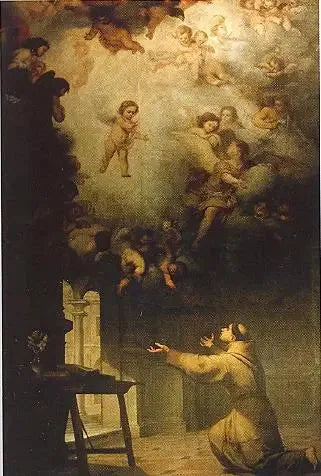 The Vision of Saint Anthony of Padua - Bartolomé Esteban Murillo