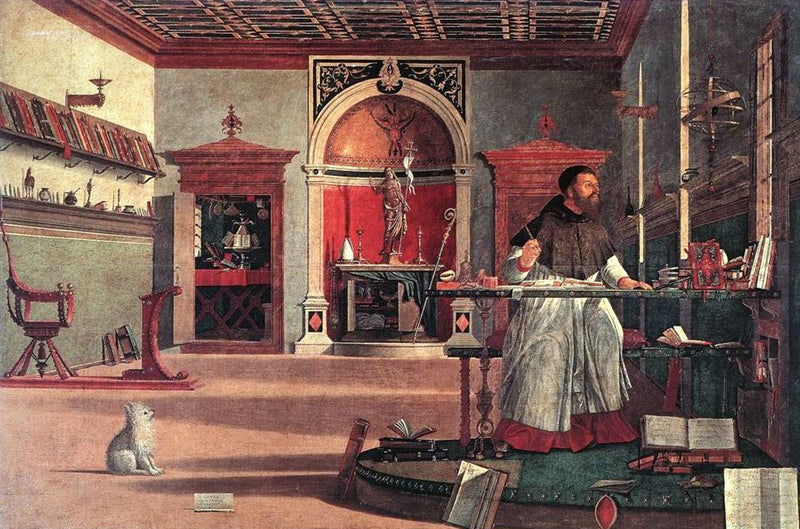 The Vision of Saint Augustine - Vittore Carpaccio
