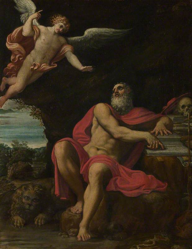 Saint Jerome's Vision - Domenichino