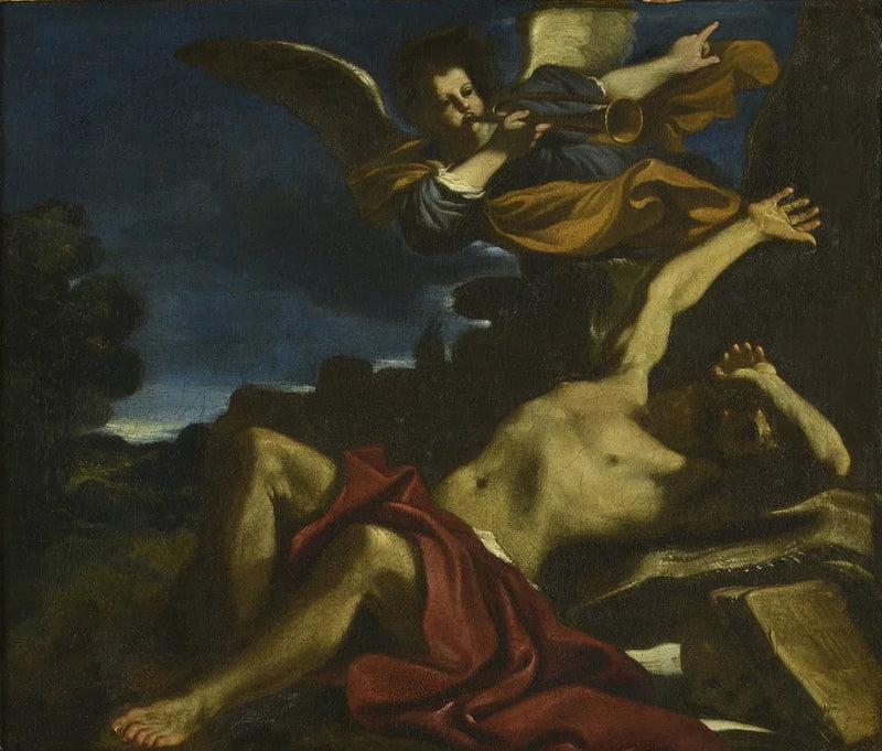 The Vision of Saint Jerome - Guercino