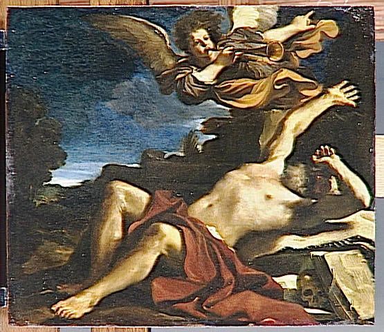 The Vision of Saint Jerome - Guercino