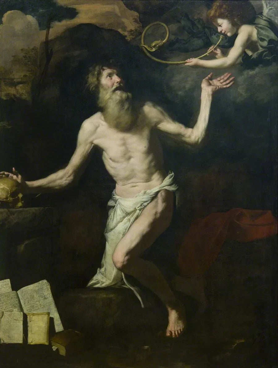 The Vision of Saint Jerome - Jusepe de Ribera