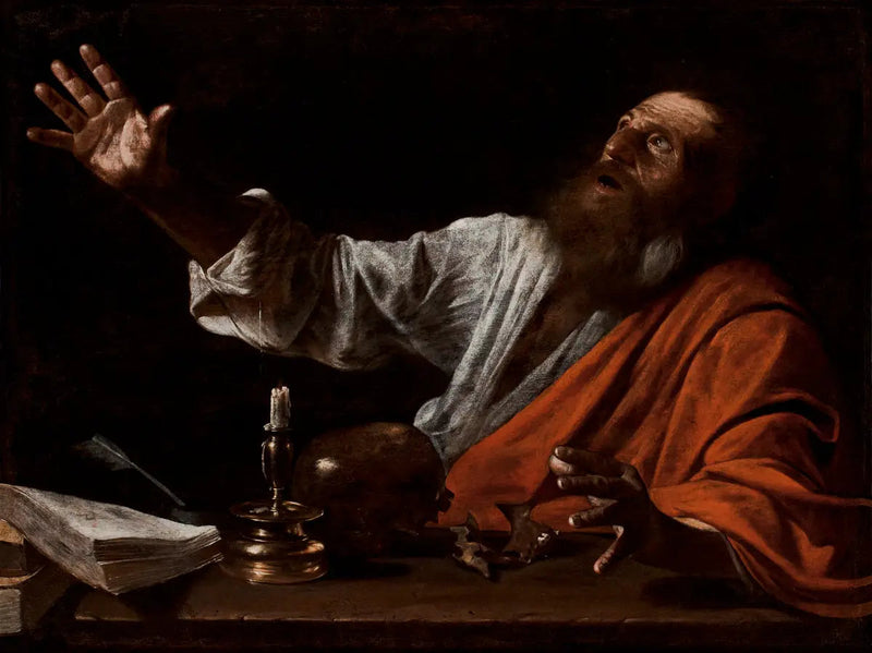 The Vision of Saint Jerome - Caravaggio