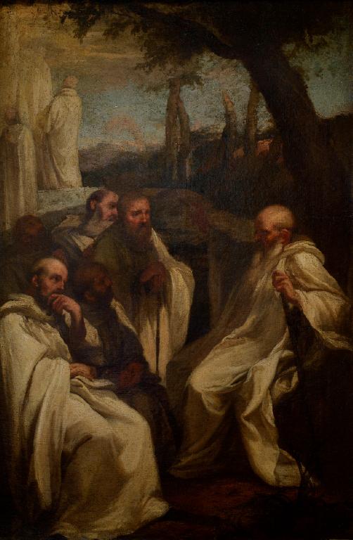The Vision of Saint Romuald - Andrea Sacchi