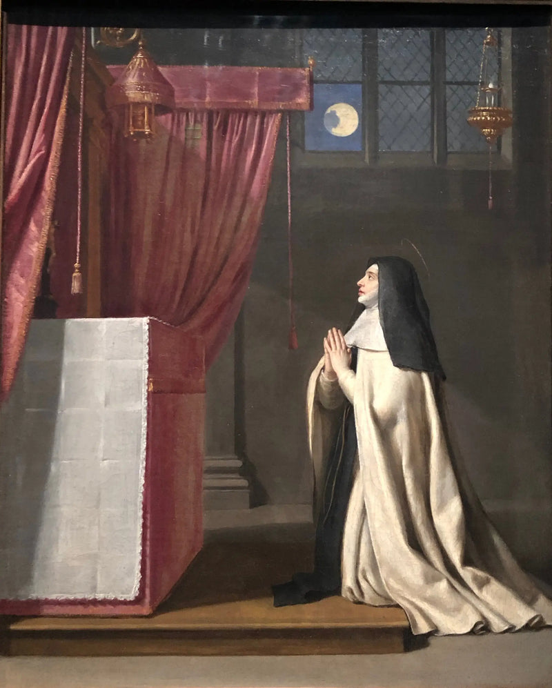 The Vision of Saint Julienne of Cornillon - Philippe de Champaigne