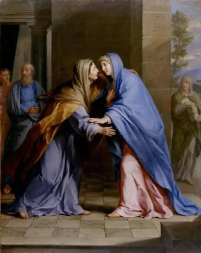 La visitation - Philippe de Champaigne image 1 reproduction artisanale de tableau
