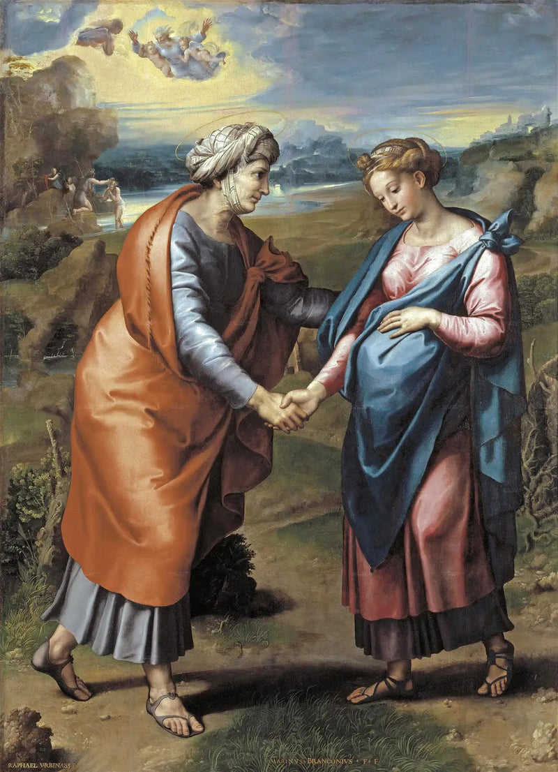 The Visitation - Raphael Sanzio