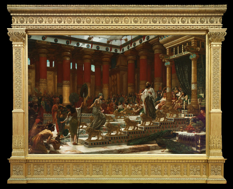 The Queen of Sheba's Visit to King Solomon - Edward Poynter