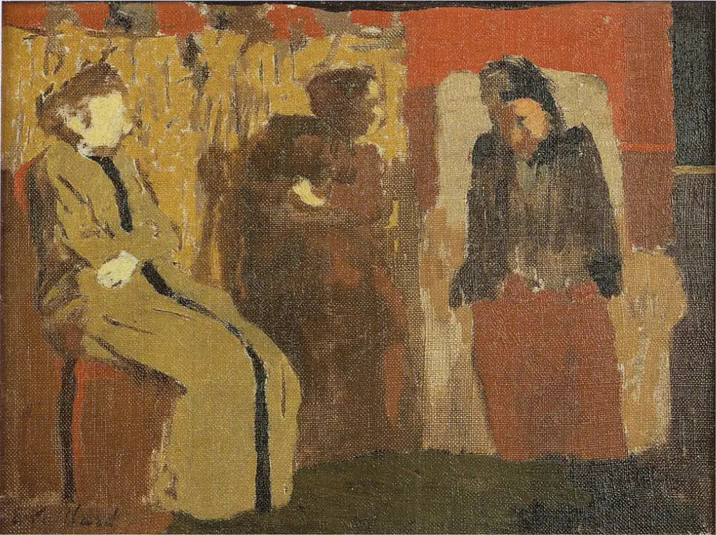 La Visite - Édouard Vuillard - Alpha Reproduction