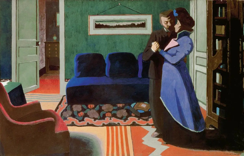 The Visit - Félix Vallotton