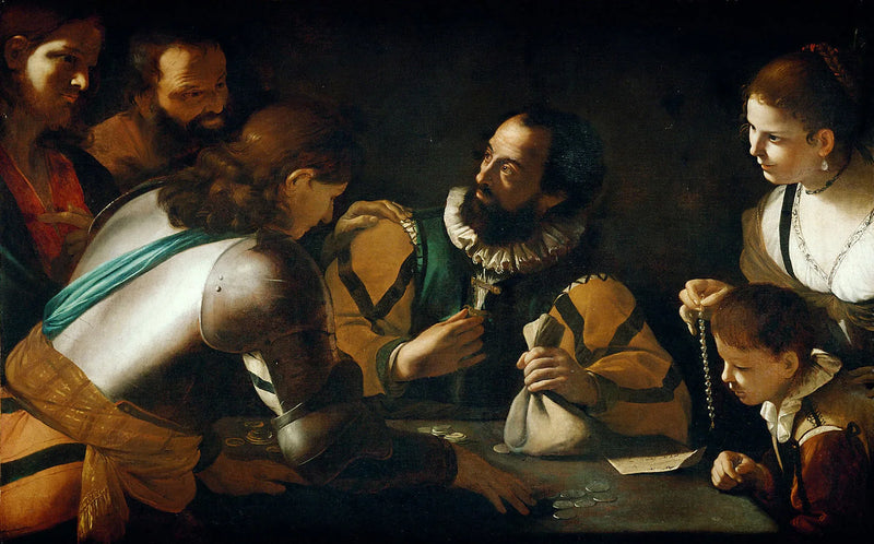 The vocation of the Apostle Matthew - Mattia Preti