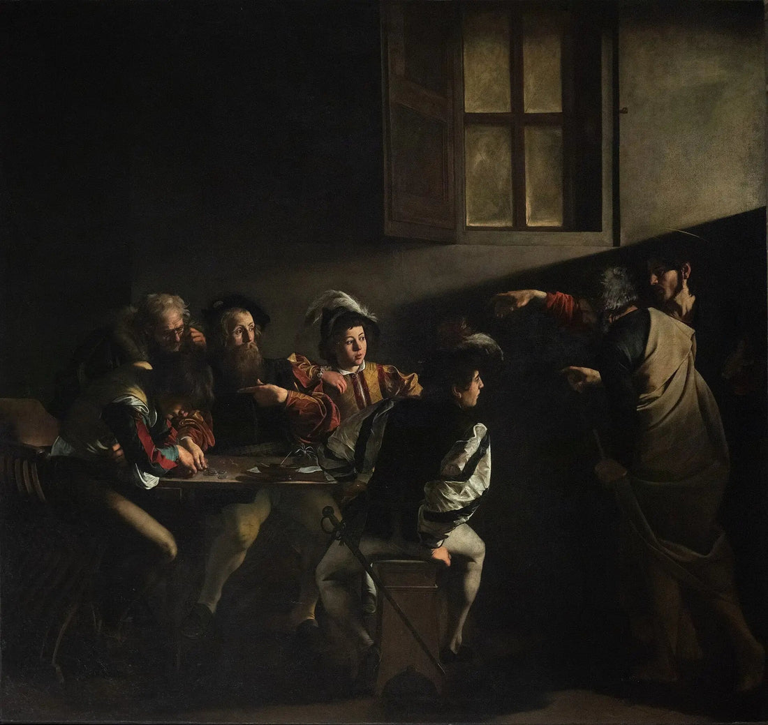The Calling of Saint Matthew - Caravaggio