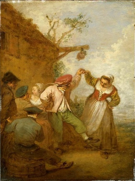 La Vraie Gaieté - Antoine Watteau - Alpha Reproduction
