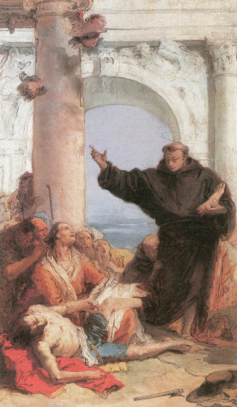 The Wunderheilung of the Zornigen Son - Giovanni Battista Tiepolo