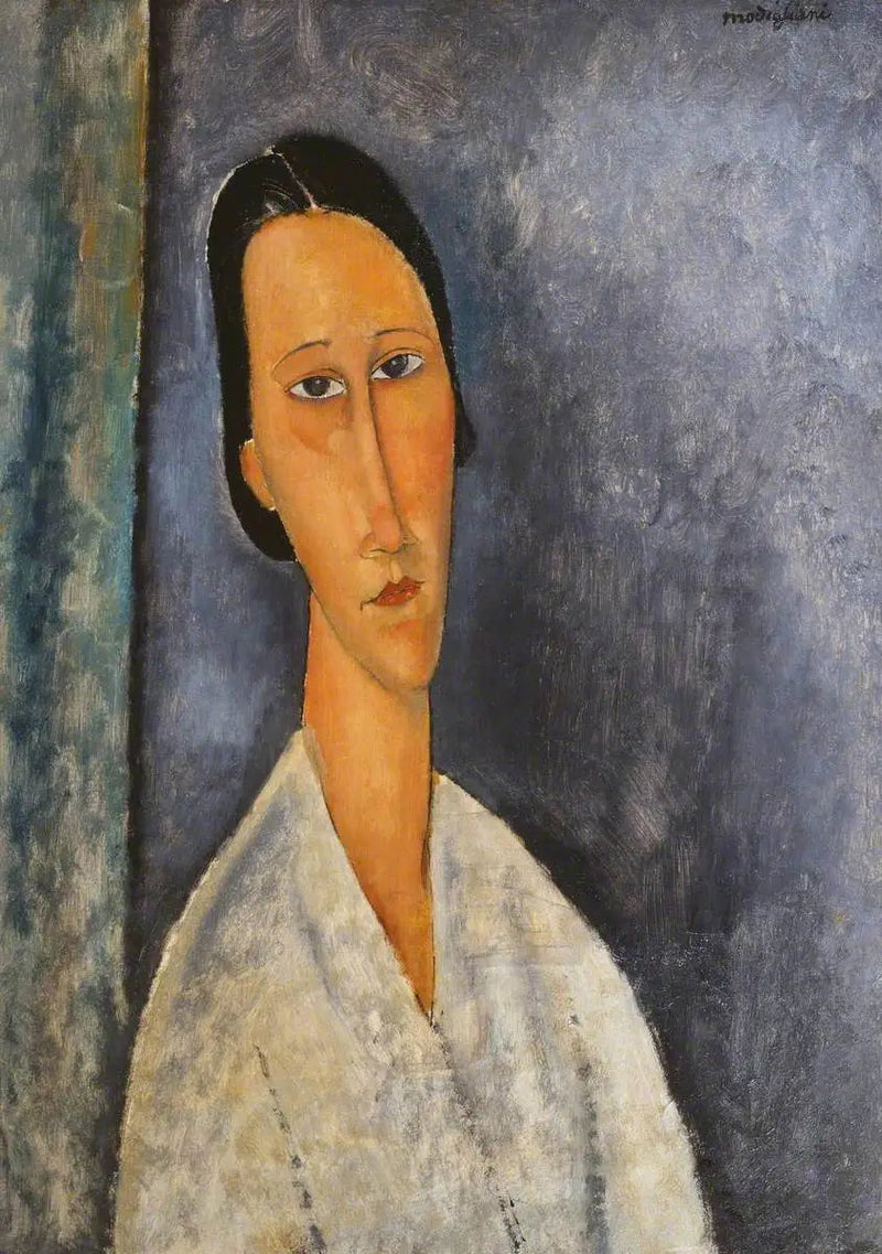 La Zborowska in Bust - Amedeo Modigliani