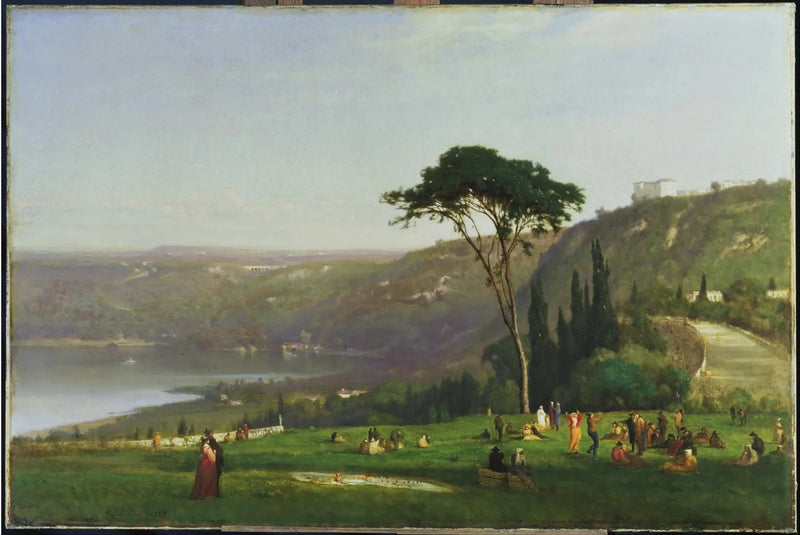 Albano Lake - George Inness