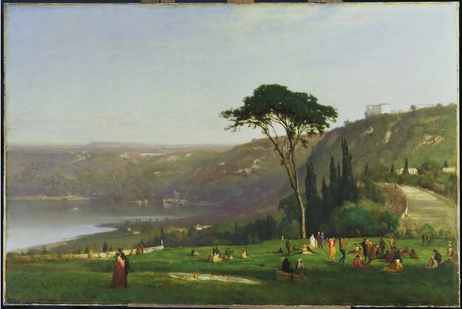 Albano Lake - George Inness