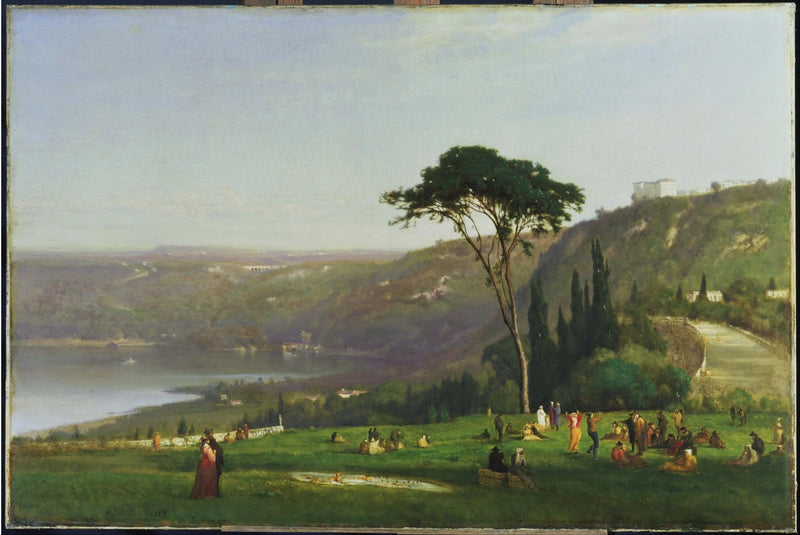 Albano Lake - George Inness