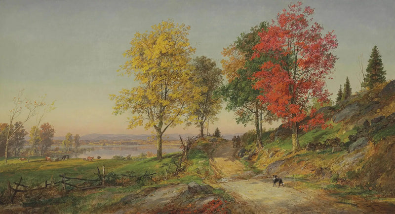 Greenwood Lake - Jasper Francis Cropsey