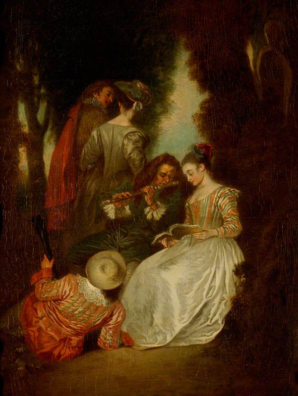 The Perfect Agreement - Antoine Watteau