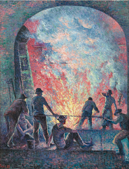 The Steelworks - Maximilien Luce