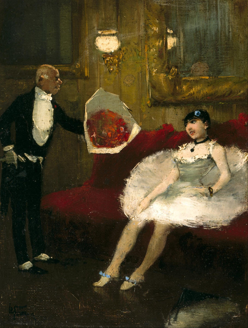 The Admirer - Jean-Louis Forain
