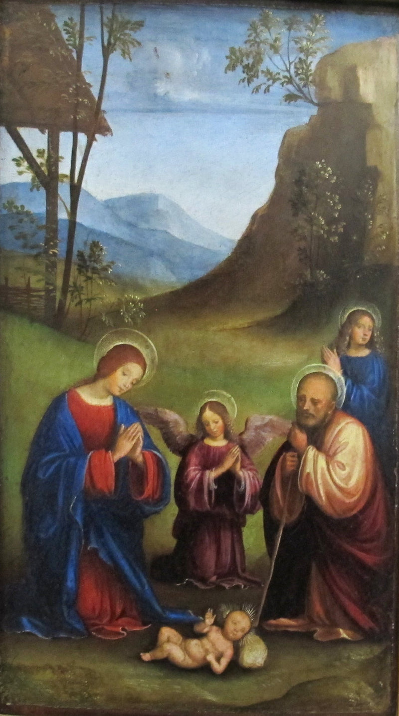 The Adoration of the Child - Francesco Francia