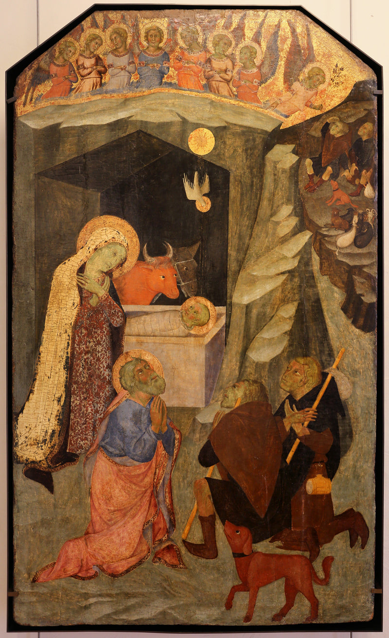 The Adoration of the Shepherds - Bartolo di Fredi