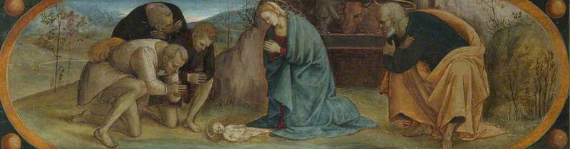 The Adoration of the Shepherds - Luca Signorelli