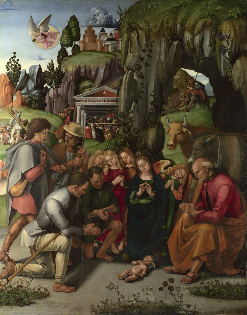 The Adoration of the Shepherds - Luca Signorelli