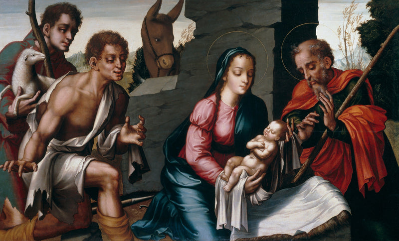 The Adoration of the Shepherds - Luis de Morales
