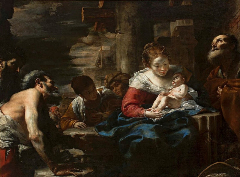 The Adoration of the Shepherds - Mattia Preti