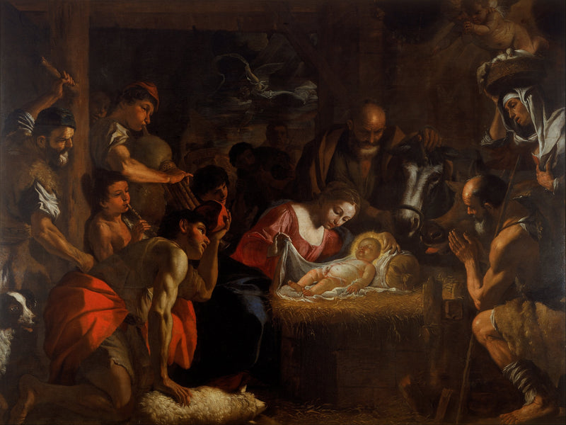 The Adoration of the Shepherds - Mattia Preti