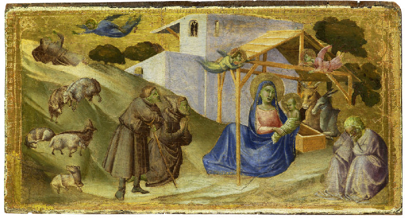 The Adoration of the Shepherds - Taddeo Gaddi