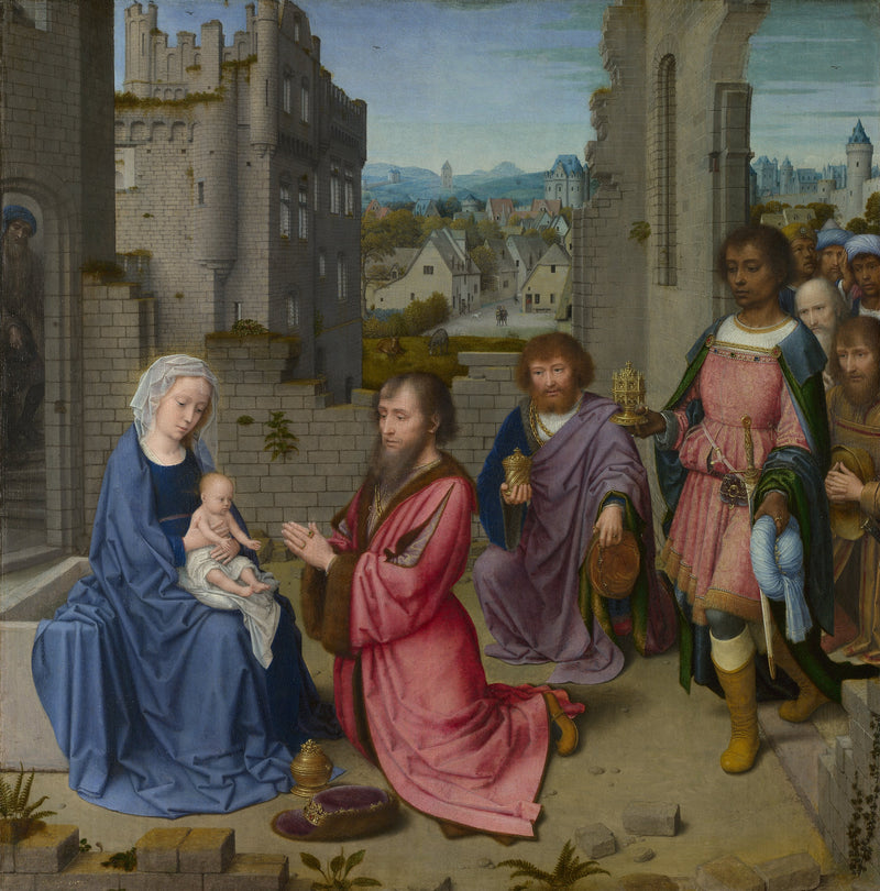 The Adoration of the Magi - Gérard David