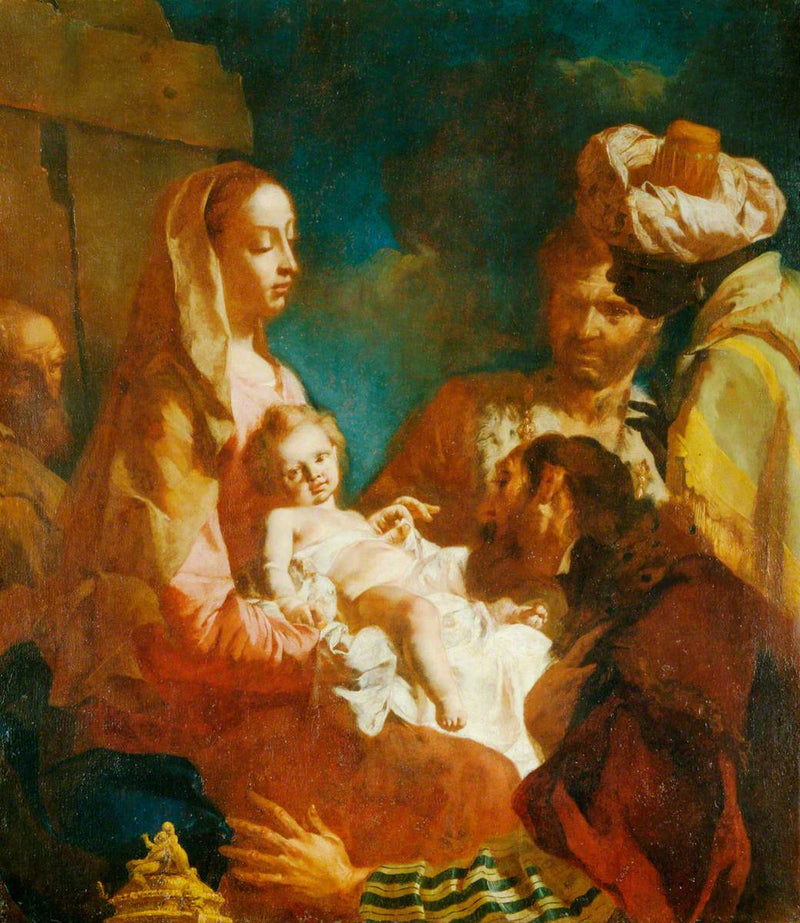The Adoration of the Magi - Giovanni Battista Piazzetta