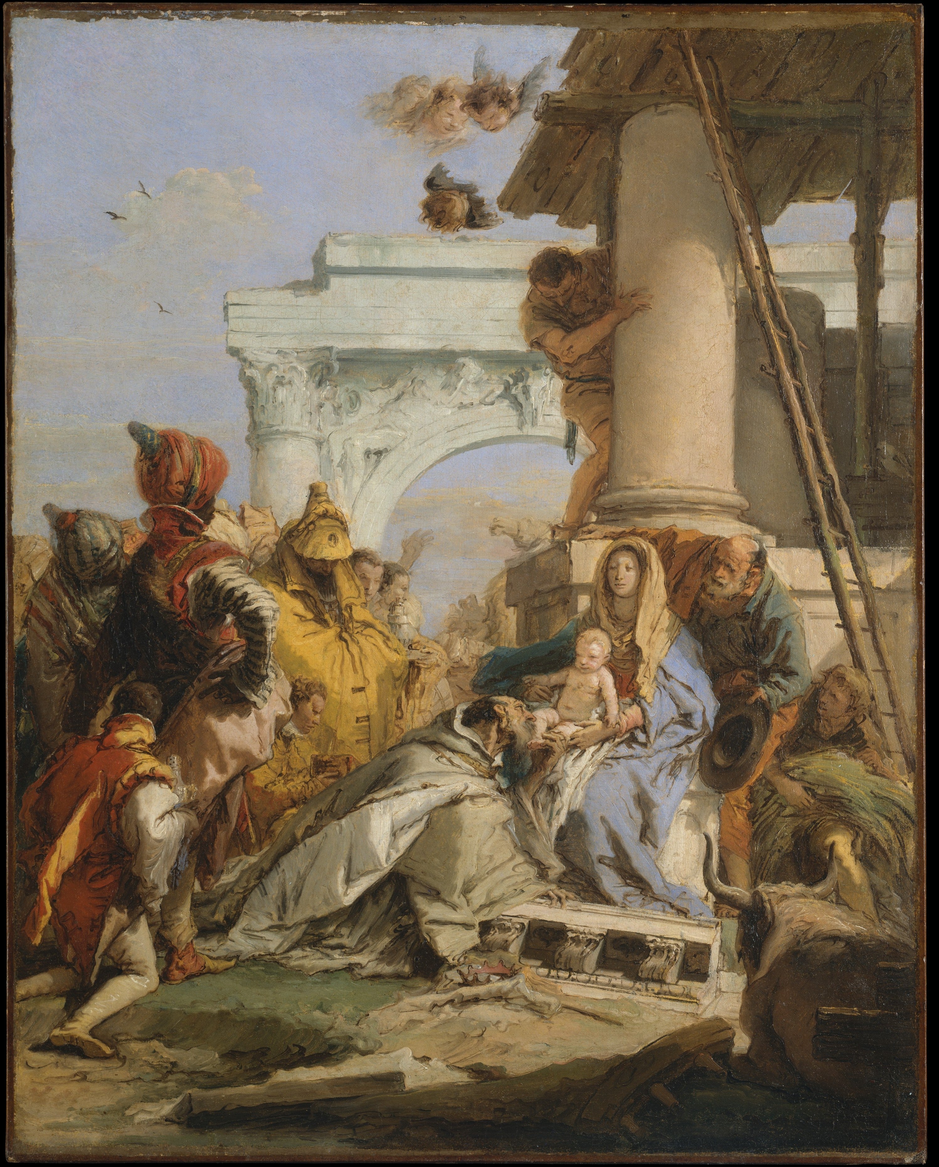 The Adoration of the Magi - Giovanni Battista Tiepolo