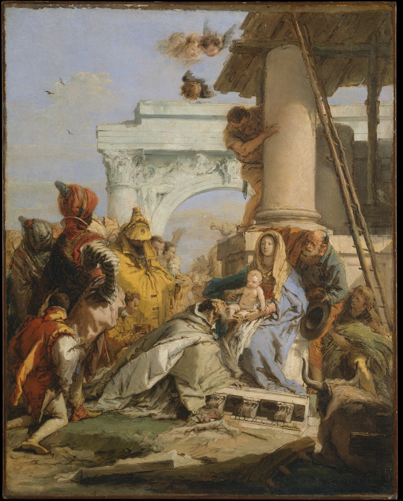 The Adoration of the Magi - Giovanni Battista Tiepolo