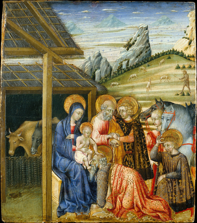 The Adoration of the Magi - Giovanni di Paolo