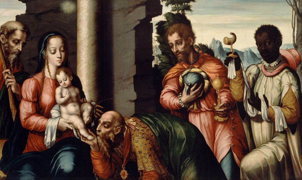 L’Adoration des mages - Luis de Morales - Alpha Reproduction