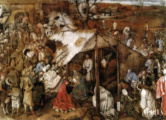 L'Adoration des mages - Pieter Brueghel l'Ancien - Reproductions de tableaux et peintures haut de gamme