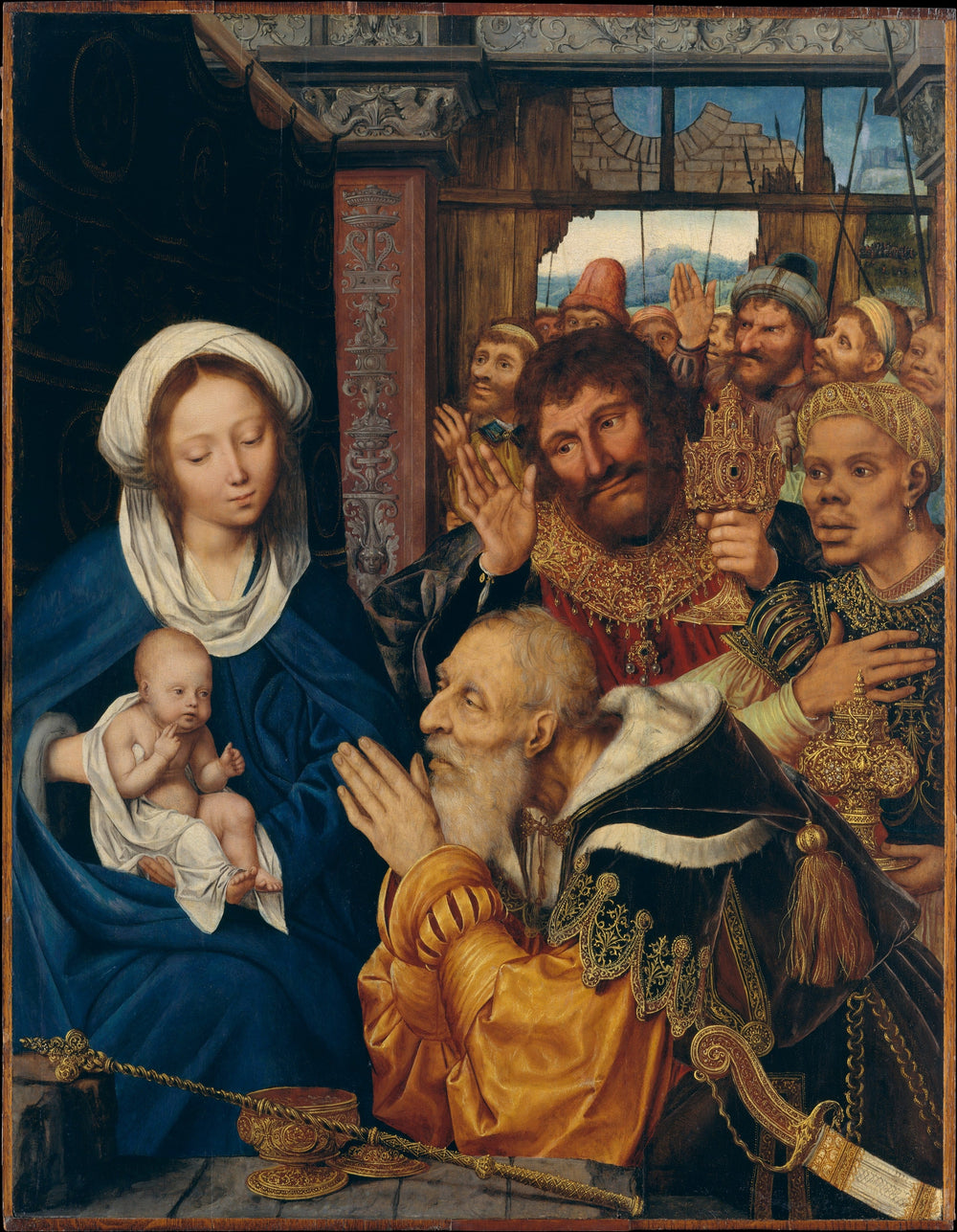 L’Adoration des mages - Quentin Metsys - Alpha Reproduction