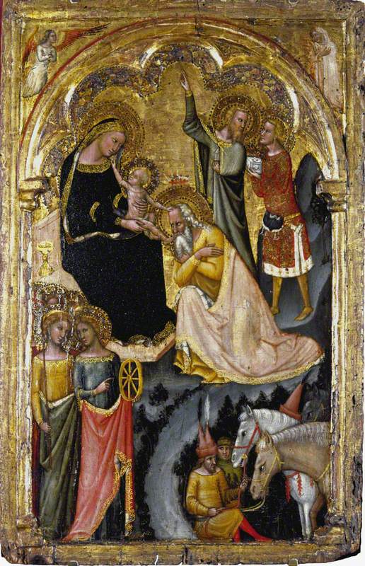 The Adoration of the Magi - Vitale da Bologna