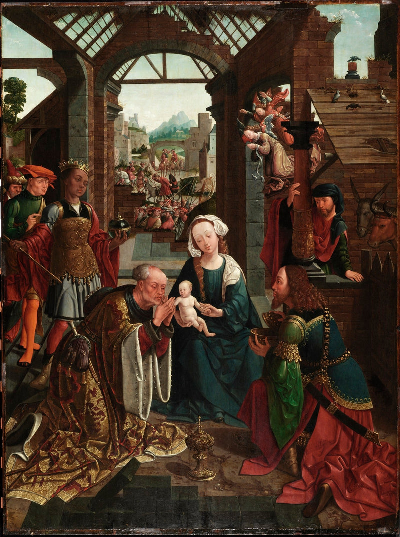 The Adoration of the Kings - Jacob Cornelisz van Oostsanen