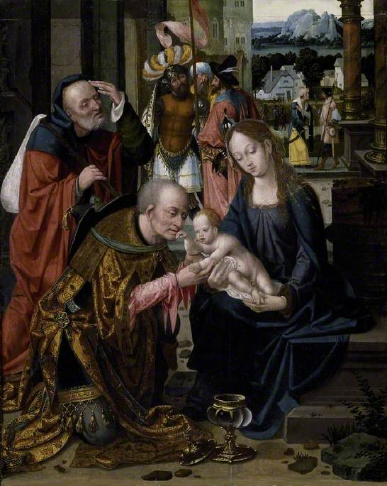 The Adoration of the Kings - Joos van Cleve