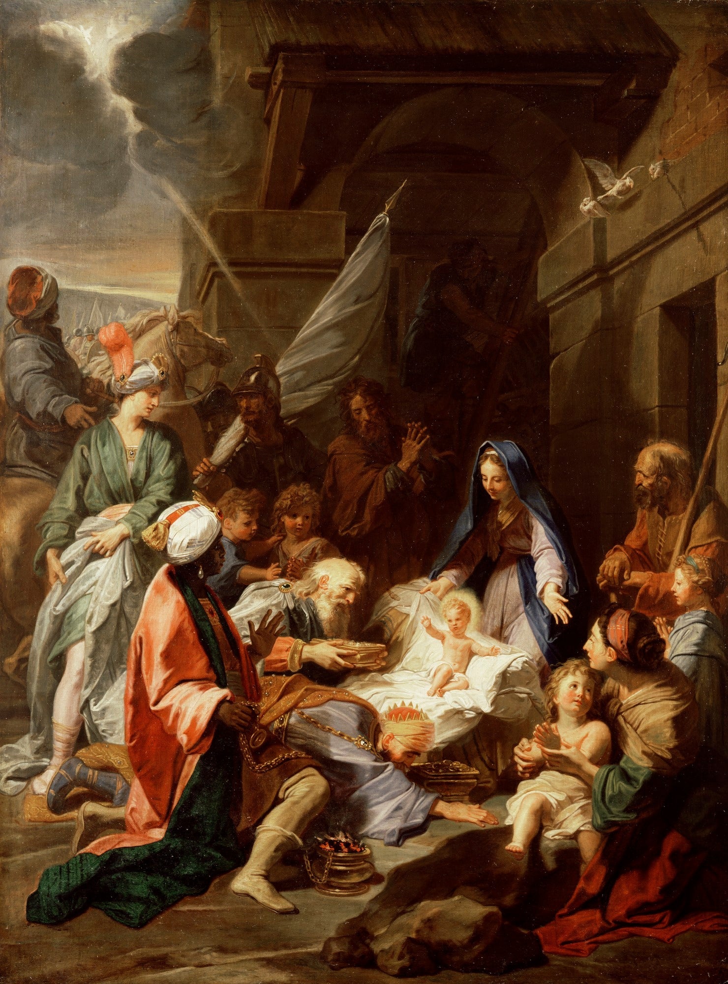 L’Adoration des Rois mages - Jean-Baptiste Jouvenet - Alpha Reproduction