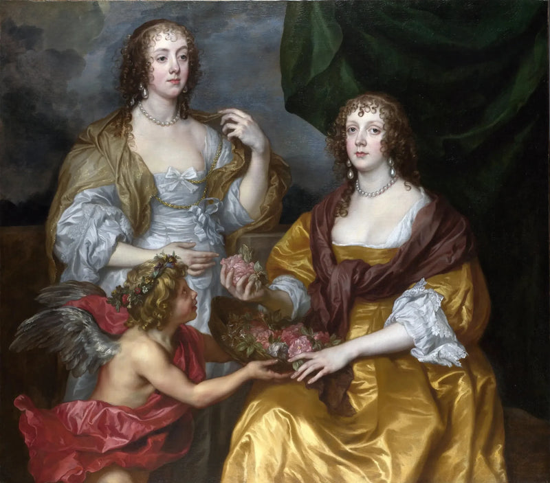 Lady Elizabeth Thimbelby and her sister - Antoine van Dyck