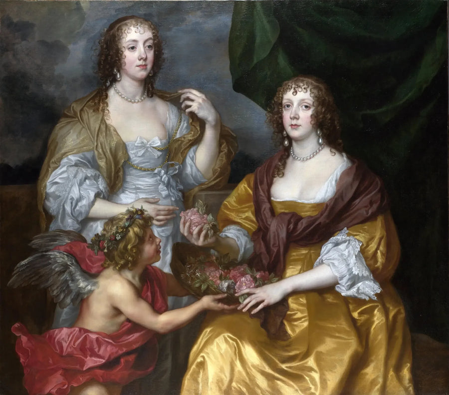 Lady Elizabeth Thimbelby and her sister - Antoine van Dyck