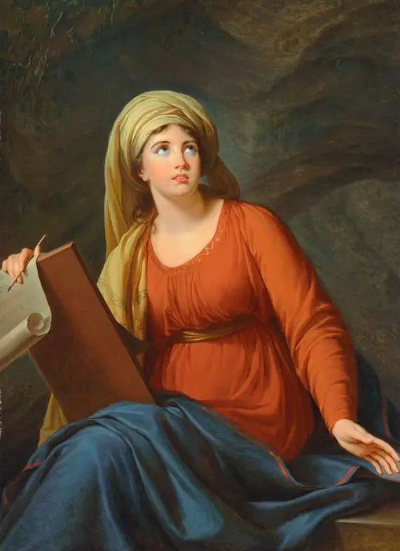 Lady Hamilton en sibylle - Elisabeth Vigée Le Brun